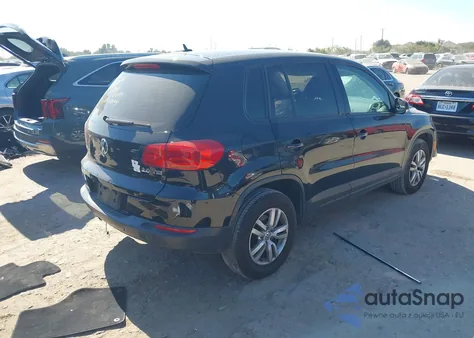2013 Volkswagen Tiguan S from USA, damaged, VIN WVGAV7AX7DW553401